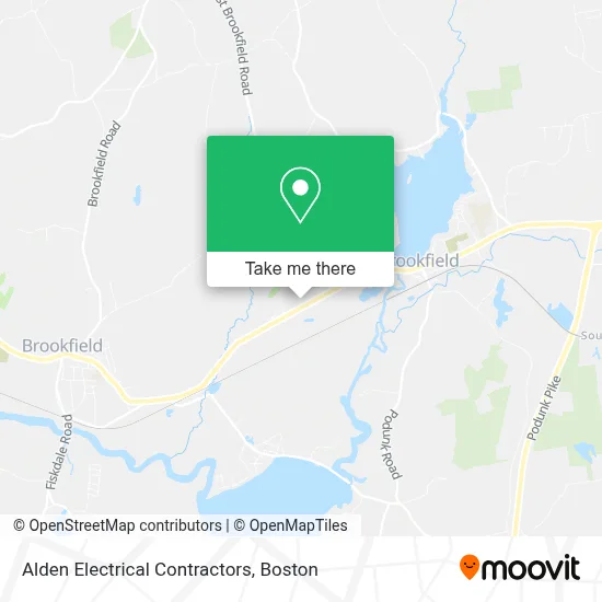 Alden Electrical Contractors map