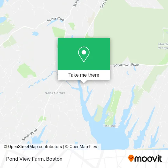 Pond View Farm map