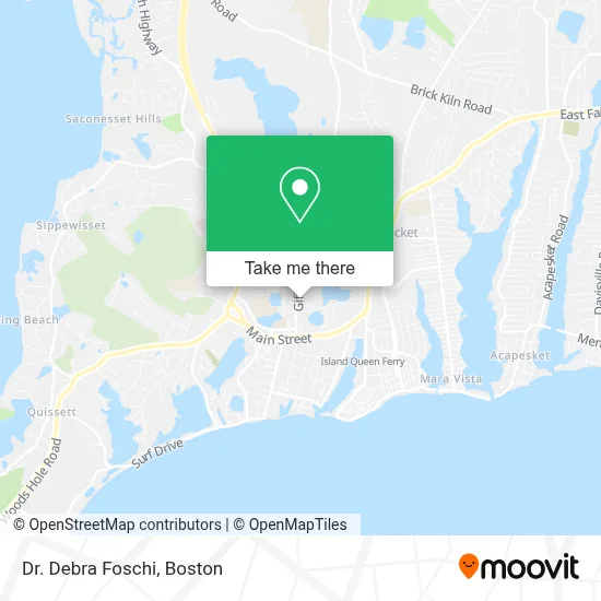 Dr. Debra Foschi map