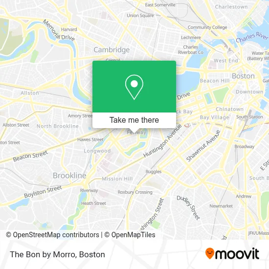 The Bon by Morro map