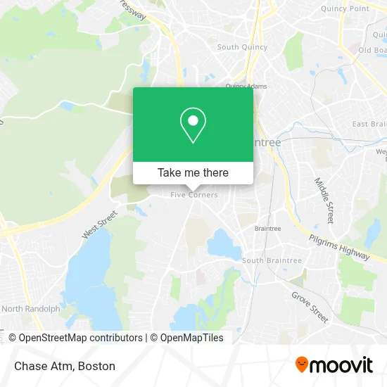Chase Atm map