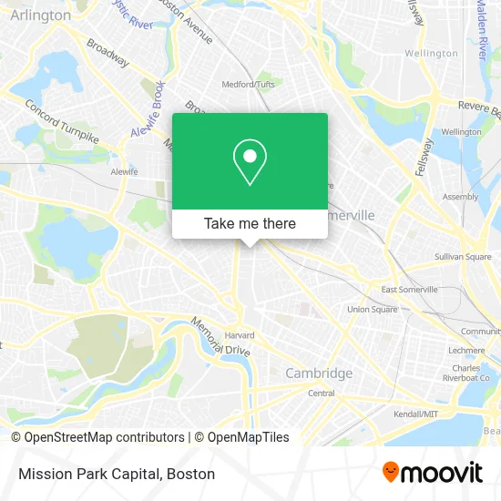 Mission Park Capital map
