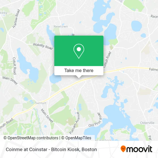 Coinme at Coinstar - Bitcoin Kiosk map