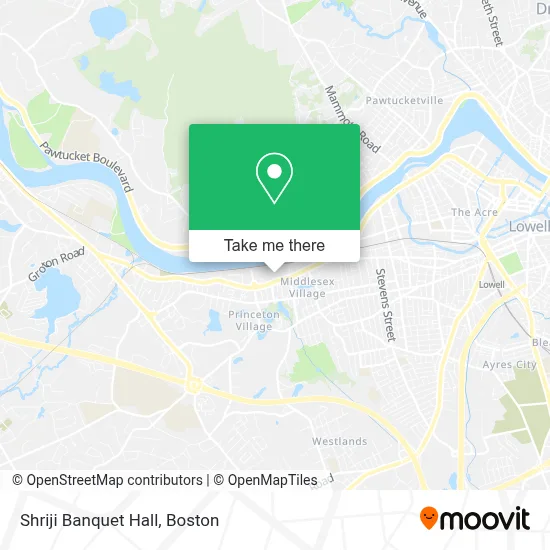 Shriji Banquet Hall map