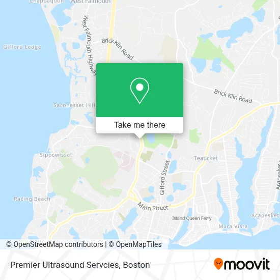 Premier Ultrasound Servcies map