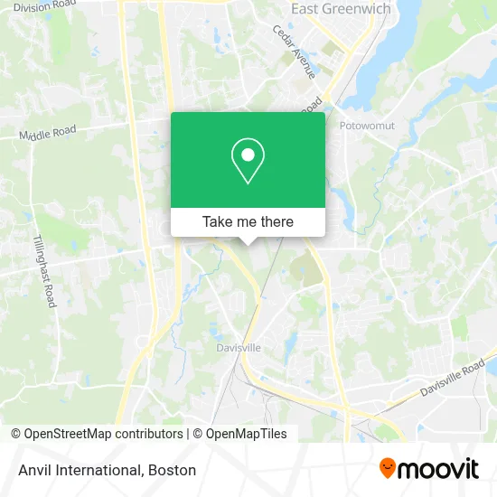 Anvil International map
