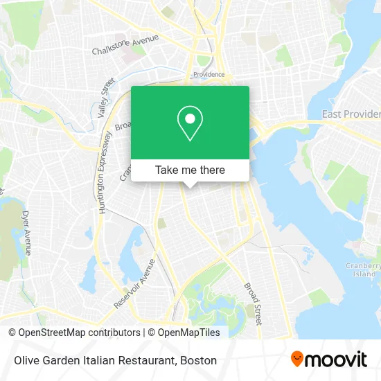 Olive Garden Italian Restaurant map