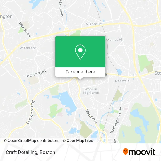 Craft Detailing map