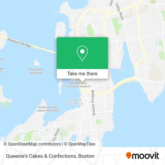 Queenie's Cakes & Confections map