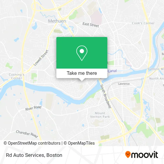 Rd Auto Services map