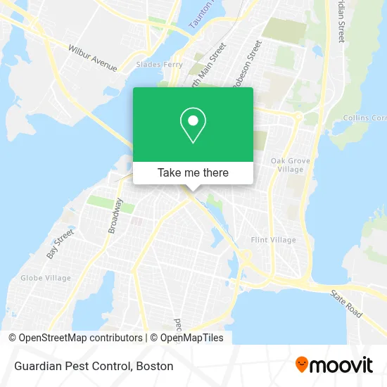 Guardian Pest Control map