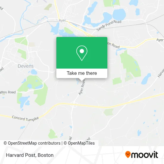 Harvard Post map