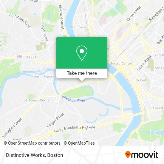 Distinctive Works map