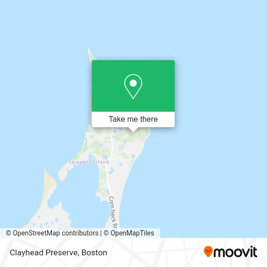 Clayhead Preserve map
