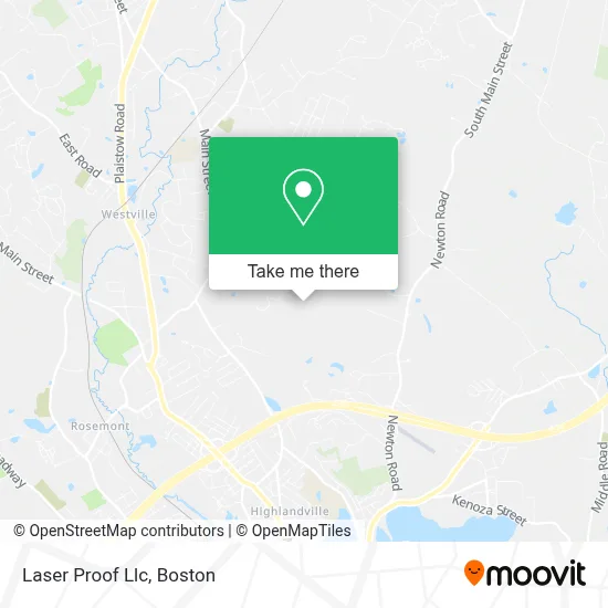 Laser Proof Llc map