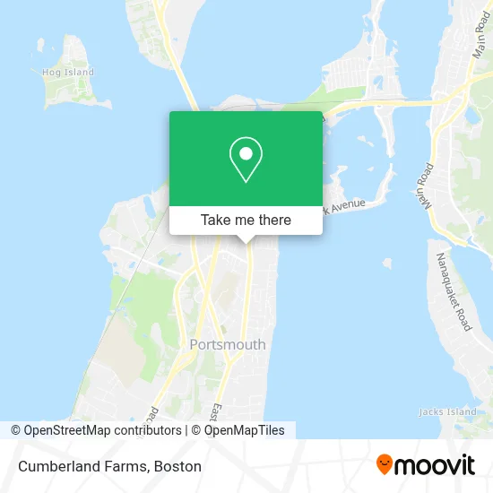 Cumberland Farms map