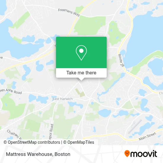 Mattress Warehouse map