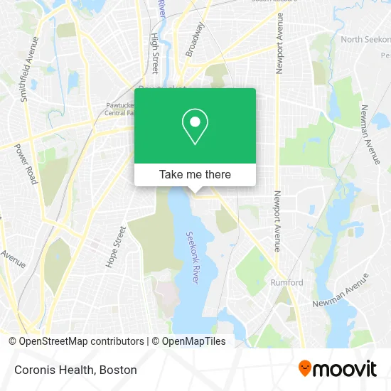 Coronis Health map