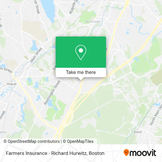 Farmers Insurance - Richard Hurwitz map