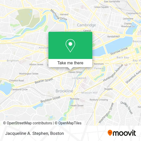 Jacqueline A. Stephen map