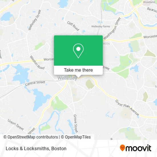 Locks & Locksmiths map