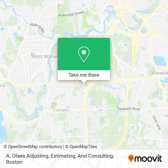 A. Olaes Adjusting, Estimating, And Consulting map
