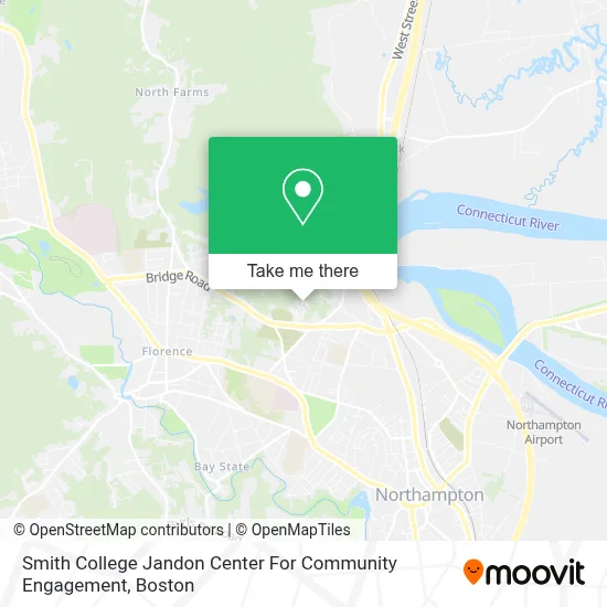Smith College Jandon Center For Community Engagement map