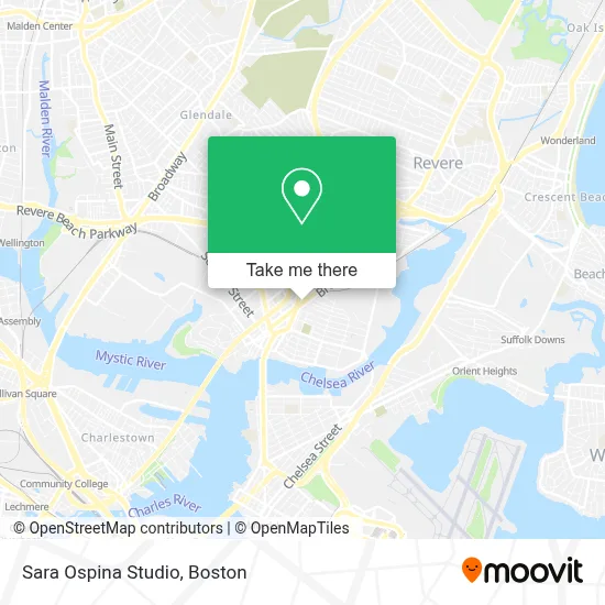 Sara Ospina Studio map