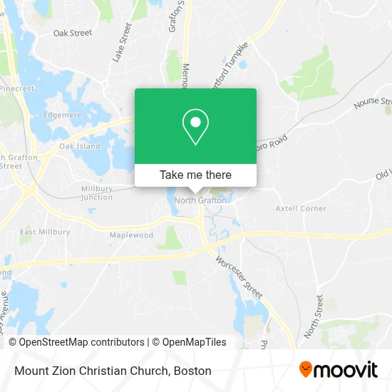Mount Zion Christian Church map