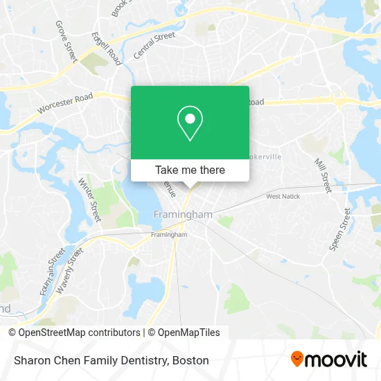 Sharon Chen Family Dentistry map
