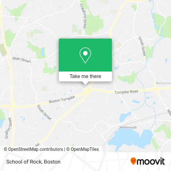 School Of Rock map