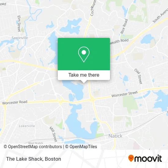 The Lake Shack map