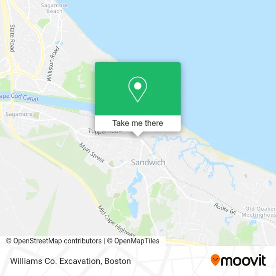 Williams Co. Excavation map