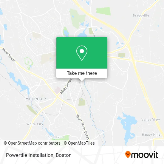 Powertile Installation map