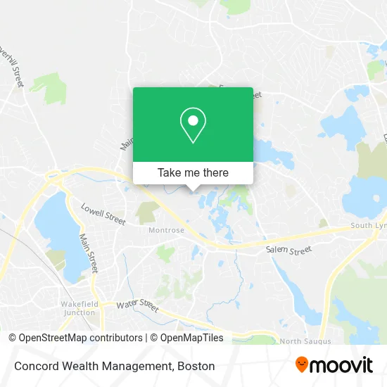 Concord Wealth Management map