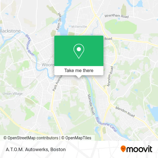 A.T.O.M. Autowerks map