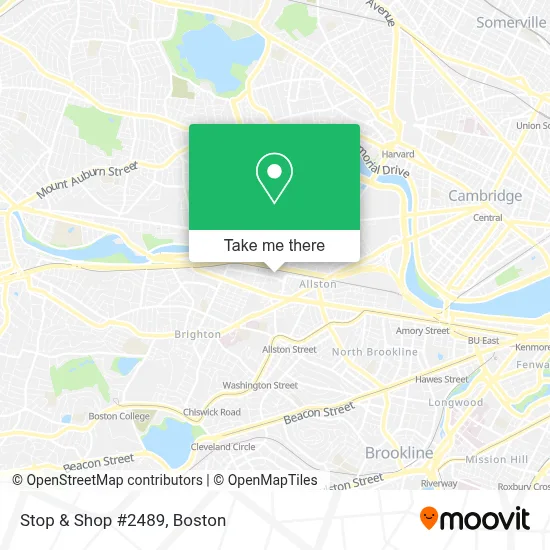 Stop & Shop #2489 map