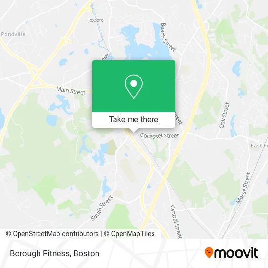 Borough Fitness map
