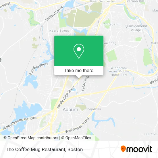 The Coffee Mug Restaurant map