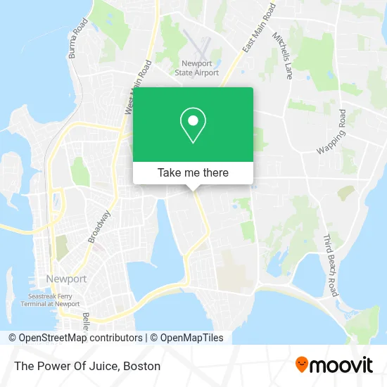 The Power Of Juice map