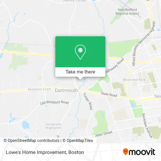 Lowe's Home Improvement map