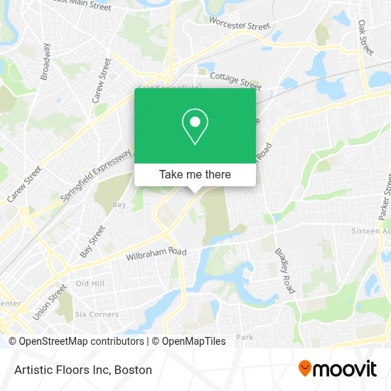 Artistic Floors Inc map