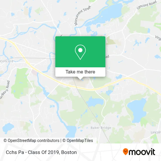 Cchs Pa - Class Of 2019 map