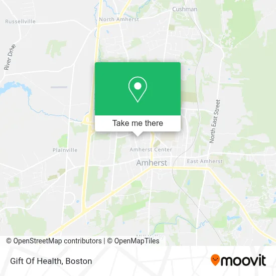 Gift Of Health map