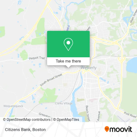 Citizens Bank map