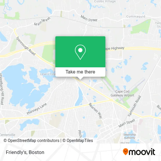 Friendly's map