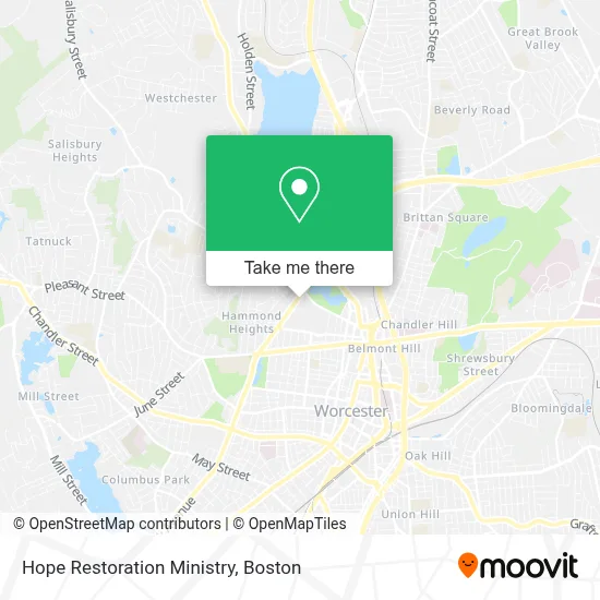 Hope Restoration Ministry map