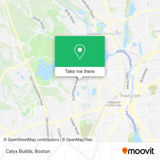 Calyx Builds map