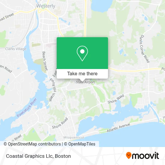 Coastal Graphics Llc map