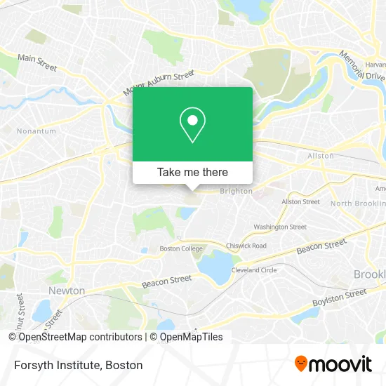 Forsyth Institute map